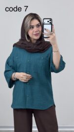شومیز مدل سیما کد 09411 B-9 - Image 4
