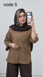 شومیز مدل سیما کد 09411 B-9 - Image 7