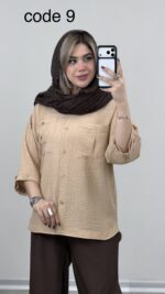 شومیز مدل سیما کد 09411 B-9 - Image 8