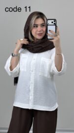 شومیز مدل سیما کد 09411 B-9 - Image 3