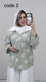 شومیز مدل آراگل کد 09416 B-6 - Image 7