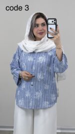 شومیز مدل آراگل کد 09416 B-6 - Image 2
