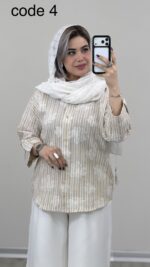 شومیز مدل آراگل کد 09416 B-6 - Image 5