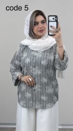 شومیز مدل آراگل کد 09416 B-6 - Image 6