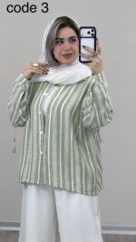 شومیز مدل آرالیا کد 09417 B-9
