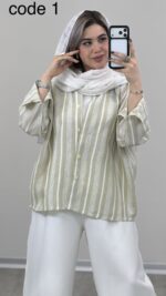 شومیز مدل آرالیا کد 09417 B-9 - Image 2