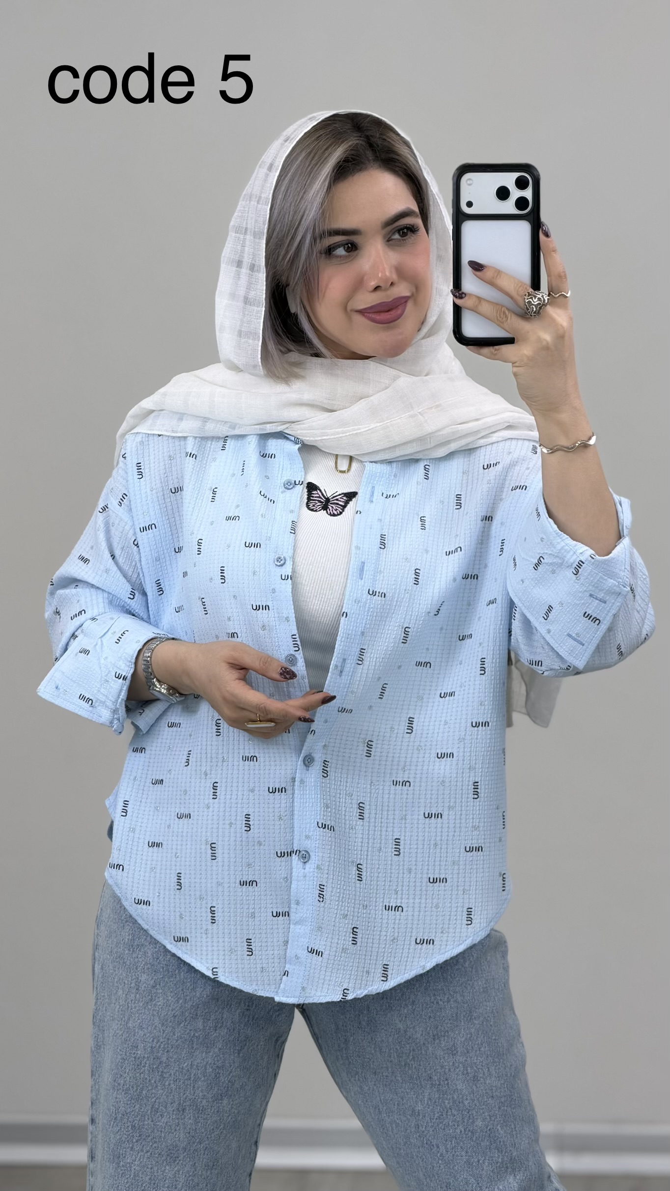 IMG_2035 شومیز MIU MIU کد 09407 - Image 1