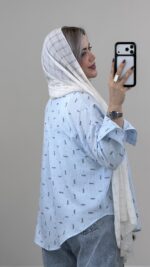 شومیز MIU MIU  کد 09407 - Image 6