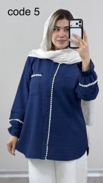 شومیز مدل رز کد 09354 A-7