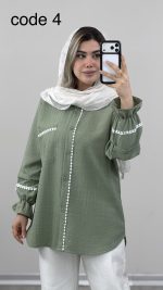 شومیز مدل رز کد 09354 A-7 - Image 8