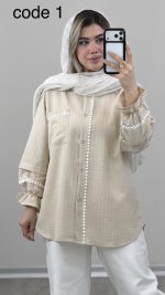 شومیز مدل رز کد 09354 A-7 - Image 4
