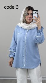 شومیز مدل رز کد 09354 A-7 - Image 3