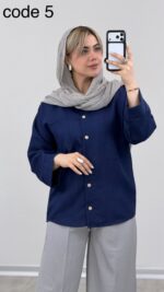 شومیز مدل تینا کد 09291 A-10 - Image 6
