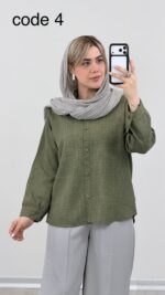 شومیز مدل بیتا کد 09290 A-21 - Image 11
