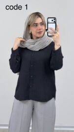 شومیز مدل بیتا کد 09290 A-21 - Image 2
