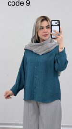 شومیز مدل بیتا کد 09290 A-21 - Image 3