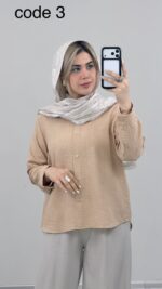 شومیز مدل بیتا کد 09290 A-21 - Image 5