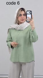 شومیز مدل بیتا کد 09290 A-21 - Image 7