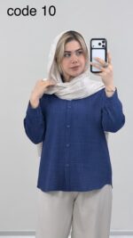 شومیز مدل بیتا کد 09290 A-21 - Image 9