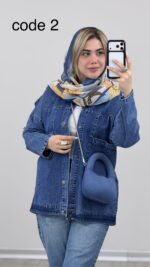 مانتو جین مدل پریناز کد 09151 B-3