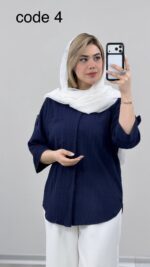 شومیز مدل یسنا کد 09294 A-12 - Image 9