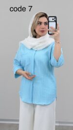 شومیز مدل یسنا کد 09294 A-12 - Image 11