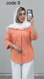 شومیز مدل یسنا کد 09294 A-12 - Image 8