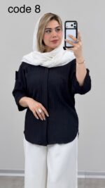 شومیز مدل یسنا کد 09294 A-12 - Image 4