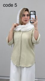 شومیز مدل یسنا کد 09294 A-12 - Image 5