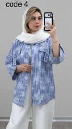 شومیز مدل دلنیا کد 09299 A-15 - Image 7