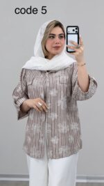 شومیز مدل دلنیا کد 09299 A-15