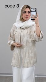 شومیز مدل دلنیا کد 09299 A-15 - Image 5