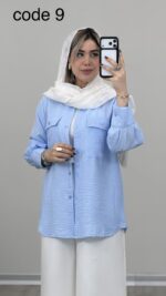شومیز مدل افرا کد 09370 - Image 10