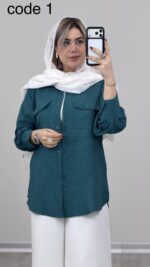 شومیز مدل افرا کد 09370 - Image 9