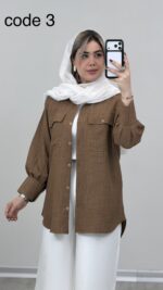 شومیز مدل افرا کد 09370 - Image 8