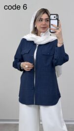 شومیز مدل افرا کد 09370 - Image 7