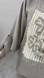 بلوز و شلوار مدل ستایش کد 09376 - Image 2