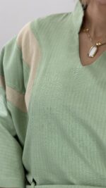 شومیز و دامن مزونی مدل بارلی کد 09379 A-3 - Image 2
