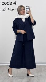 کت + جلیقه + شلوار مدل آتریسا کد 09380 A-4 - Image 8