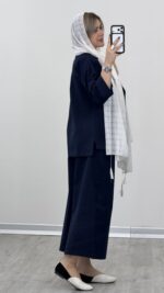 کت + جلیقه + شلوار مدل آتریسا کد 09380 A-4 - Image 7
