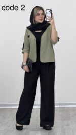 کت و شلوار مدل هلما کد 09385 A-1