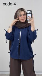 شومیز مدل الین کد 09388 A-13 - Image 3