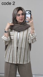 شومیز مدل توران کد 09398 B-13