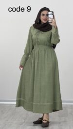 پیراهن مدل نازدخت کد 09930 A-17 - Image 11