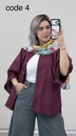 شومیز مدل بنیس کد 09418 B-12 - Image 4