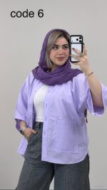 شومیز مدل بنیس کد 09418 B-12 - Image 6