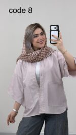 شومیز مدل بنیس کد 09418 B-12 - Image 9