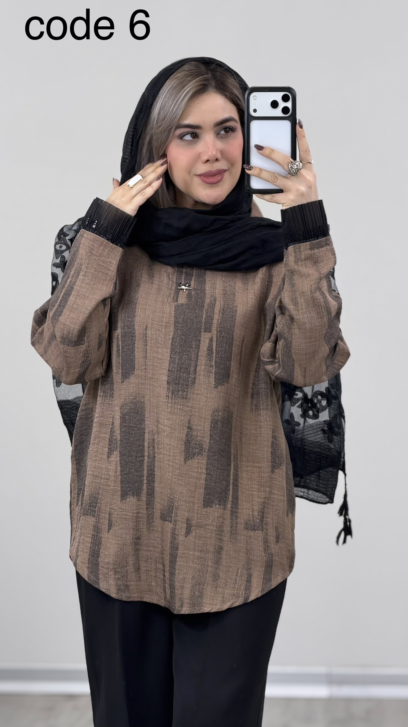 IMG_2094 شومیز مدل سلاله کد 09422 A-8 - Image 1