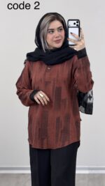 شومیز مدل سلاله کد 09422 A-8 - Image 3