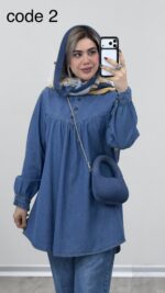 تونیک جین مدل میرال کد 09420 - Image 2
